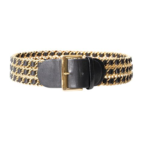 chanel lambskin belt|chanel chain belt.